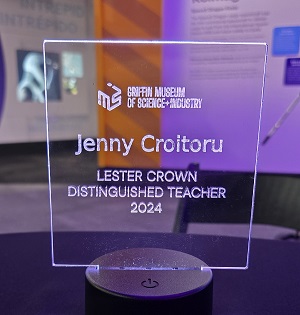 Jenny Croitoru Distinguished Teacher Award Jenny Croitoru Distinguished Teacher Award